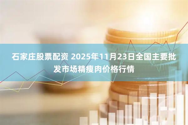 石家庄股票配资 2025年11月23日全国主要批发市场精瘦肉价格行情